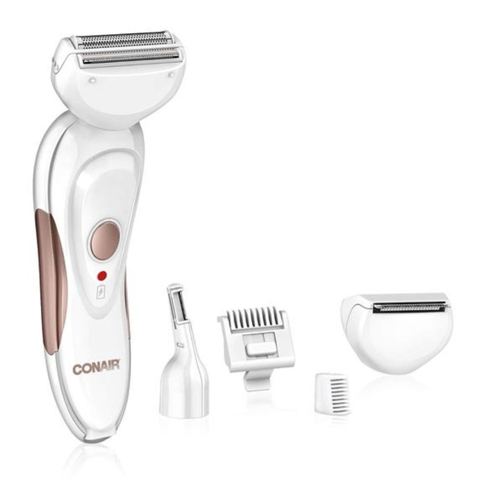 All-In-1 Body and Facial Hair Removal for Women,Cordless Electric Trimmer&Shaver